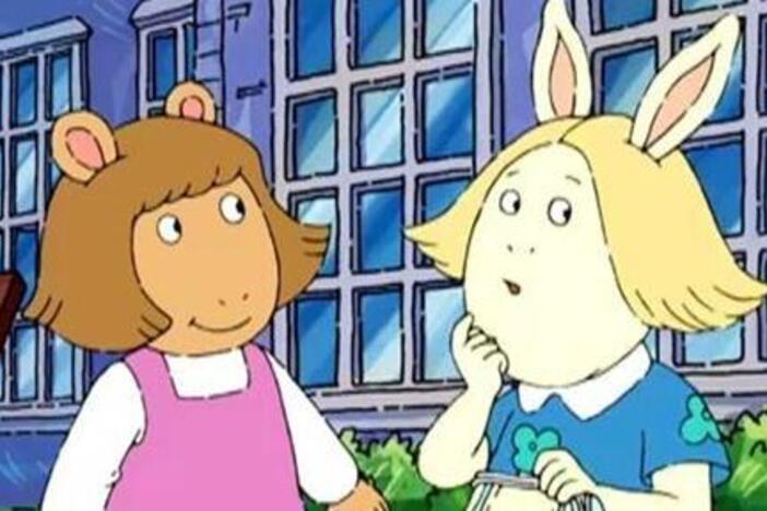 D.W. visits Muffy for help planing the wedding. 