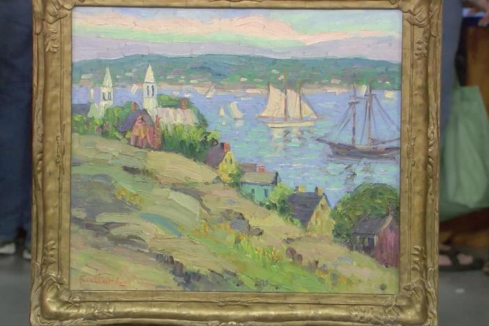 Appraisal: Fern Isabel Coppedge Oil, ca. 1930