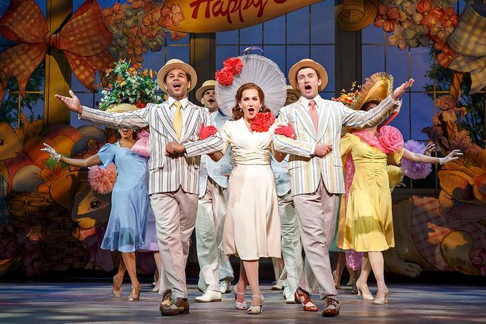 Go behind the curtain of Irving Berlin’s Holiday Inn with actors Megan Sikora, Corbin Bleu