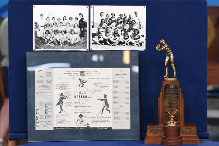 Appraisal: Bill Wambsganss All-American Girls Pro Baseball Archive, from Cleveland Hr 1.