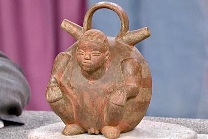 Appraisal: Pre-Columbian Stirrup Vessel, from Vintage Providence.