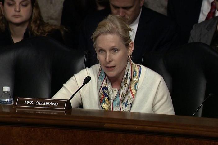 Sen. Kirsten Gillibrand questions Sec. of Defense Nominee Ashton Carter on sexual assault.