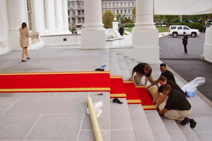 The Residence Staff includes the bevy of cooks, groundskeepers, butlers and ushers.