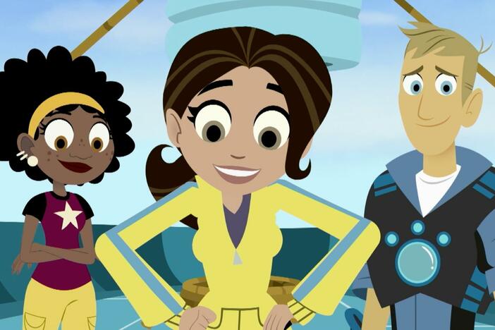 The gang leaves Africa with a little help from Aviva.