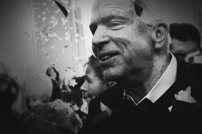 In his second run for the White House, McCain tried to make peace with the party’s base.