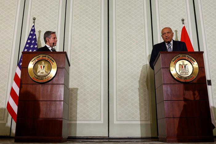 News Wrap: Blinken in Egypt for another attempt to end war in Gaza