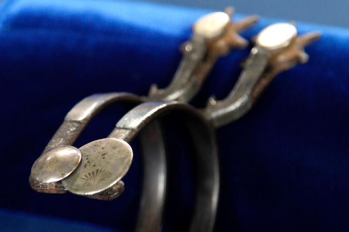 Appraisal: Joe Bianchi Spurs, ca. 1920, from Corpus Christi Hour 3.