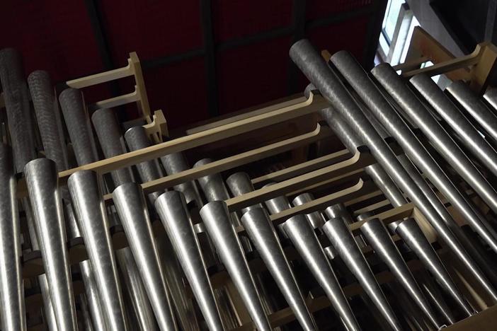 Monastery invests in craftsmanship by expanding its hand-crafted pipe organ