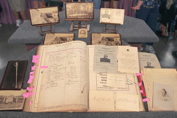 Appraisal: 1887 San Xavier Hotel Ledger & Ephemera, from Vintage Tucson.