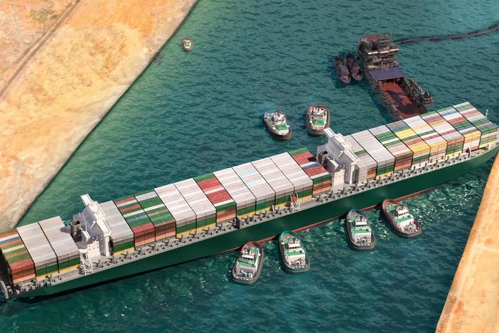 How could a single ship cause a major supply chain crisis around the globe?