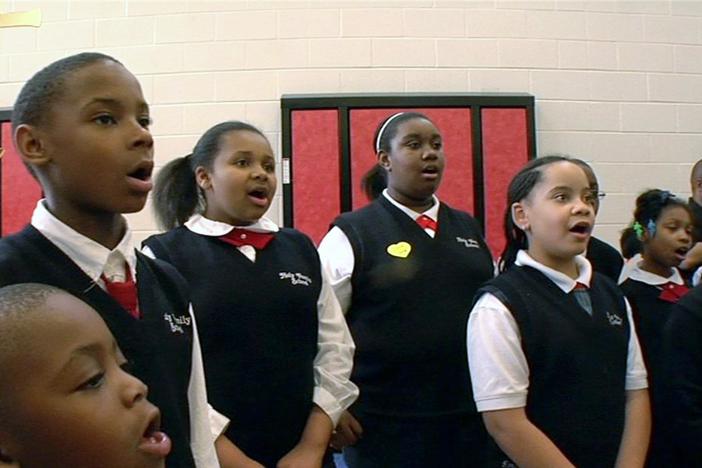 A new parochial school model includes secular social services.