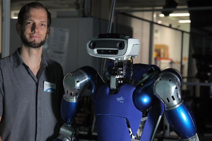 A lab in Germany is developing a robot that could fill factories with mechanical workers.