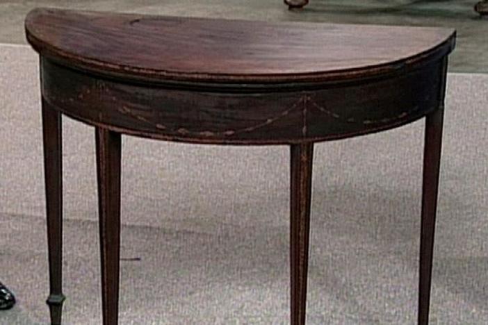 Appraisal: Seymour Card Table, ca. 1794, from The Best of 20