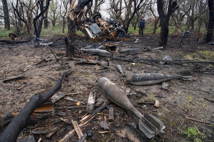 Ukrainians begin to rebuild parts of their battered country as Russia focuses on the east