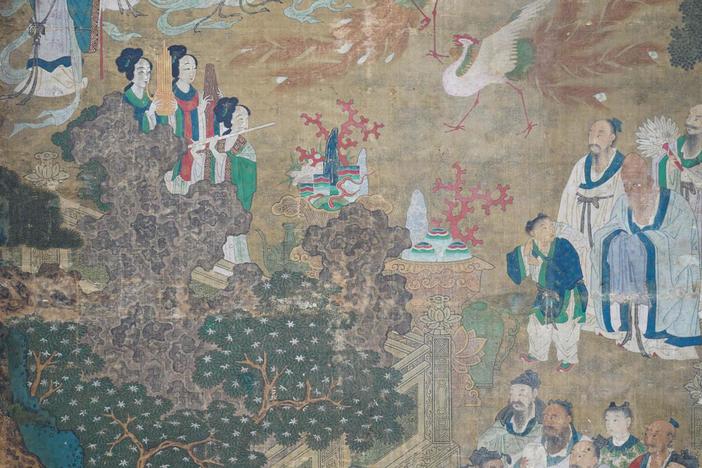 Appraisal: Korean Court Screen, ca. 1700