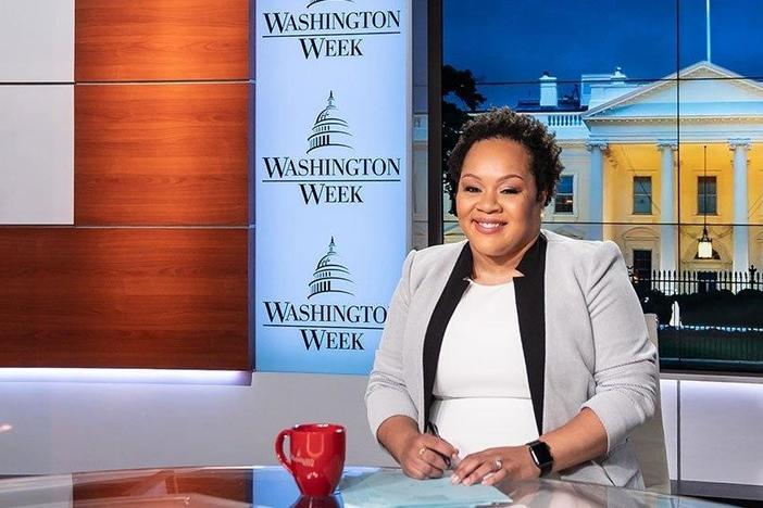 Yamiche Alcindor's goodbye message as she departs Washington Week