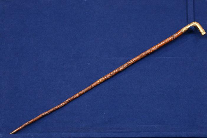Appraisal: 1881 Colonel William Lamb Presentation Cane, in Virginia Beach, Hour 1.