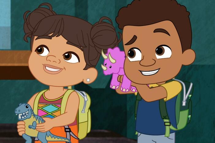 Alma’s family say yes to everything. / Alma helps Junior and Emi test a hypothesis.