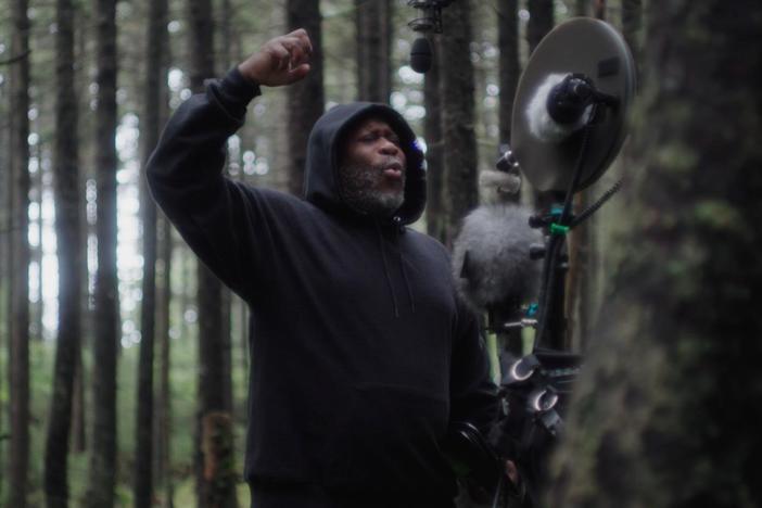 Performances by Shodekeh Talifero (breath artist), Lou Maiuri, Jesse Milnes, and Emily Miller.