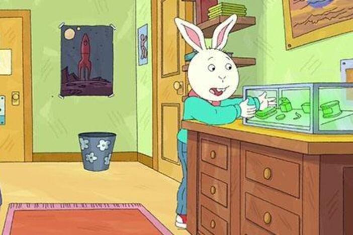 Arthur cleans up Buster's room, but Buster isn't as happy about it as Arthur had hoped.