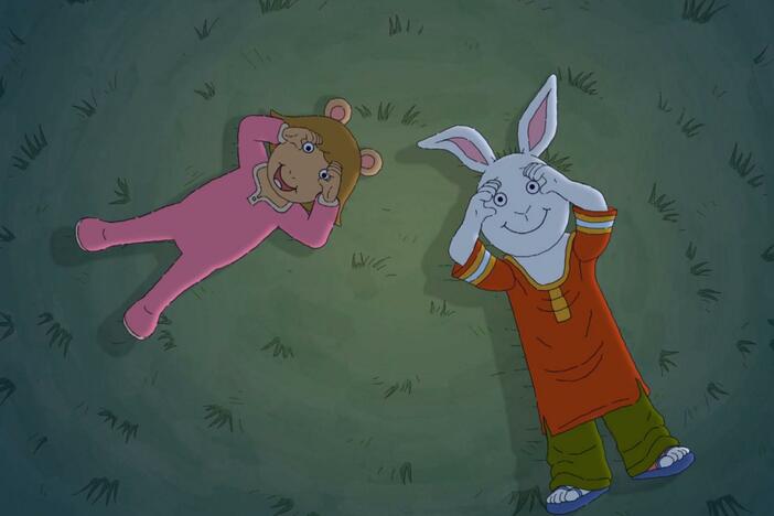 Buster and D.W. sing about being homesick