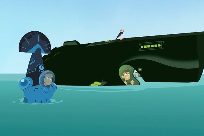 With the team back together, they retrieve the sunken Tortuga.