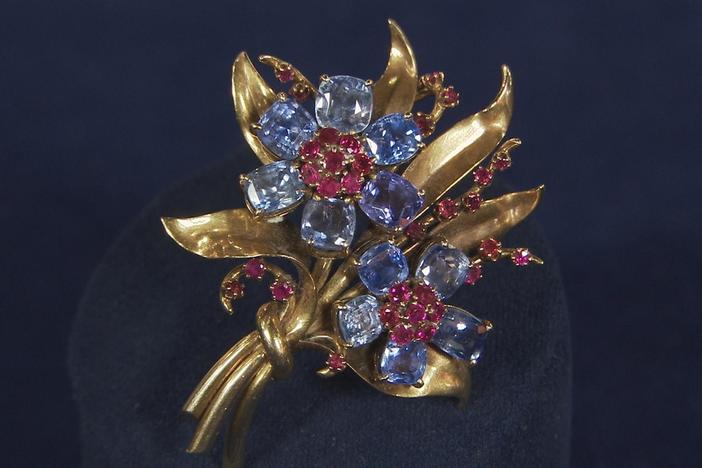Appraisal: Van Cleef & Arpels Brooch, ca. 1945, in New Orleans Hour 2.