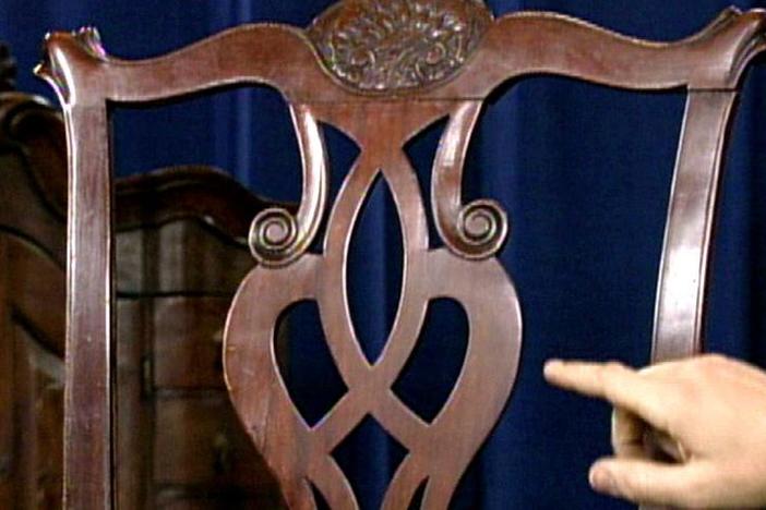 Appraisal: 18th-Century Philadelphia Chippendale Chair, from Vintage San Francisco.