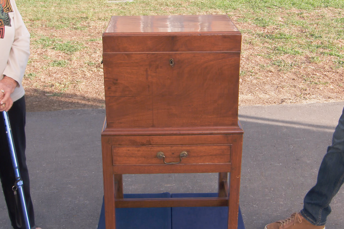 Appraisal: Micajah Wilkes Cellarette, ca. 1800