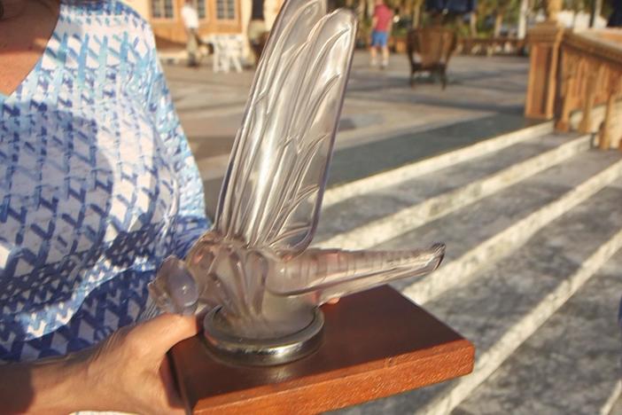 Appraisal: Lalique "Grande Libellule" Hood Ornament, ca. 192