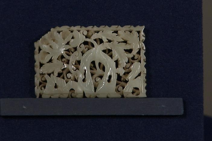 Appraisal: Chinese Carved Jade Belt Plaque, from Indianapolis Hour 3.
