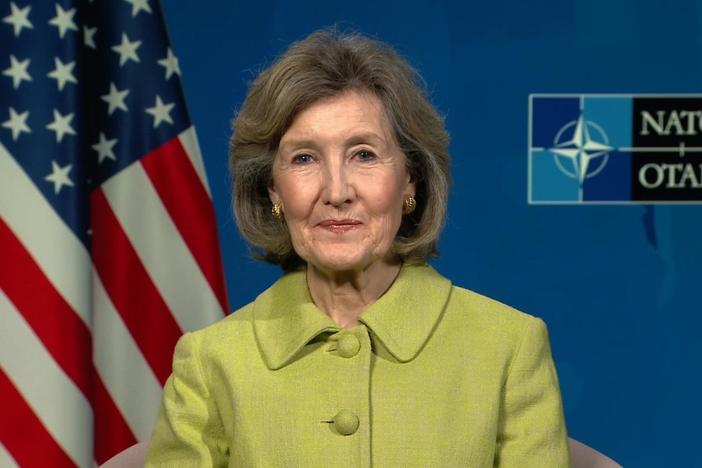 Kay Bailey Hutchison, U.S. ambassador to NATO, responds to the president's decision.