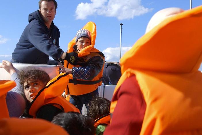 A day in the life of a Greek Coast Guard captain attempting to save thousands of migrants.