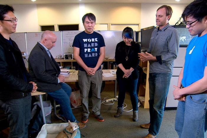Some high-tech innovators are trying to succeed by merging faith and technology.