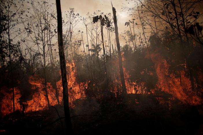 As Brazilians struggle to breathe through Amazon's smoke, Bolsonaro rejects foreign aid