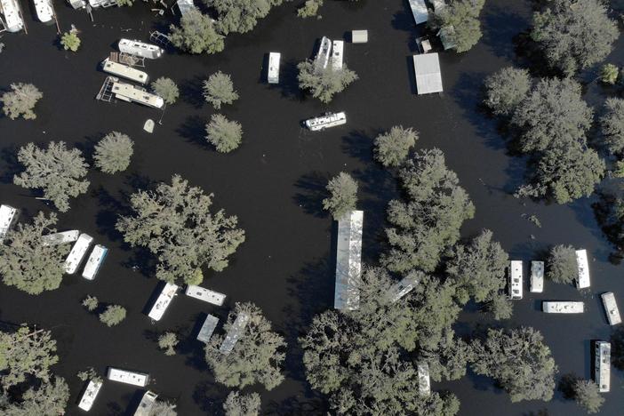 Rescue teams search for people who may still be trapped in homes after Hurricane Ian