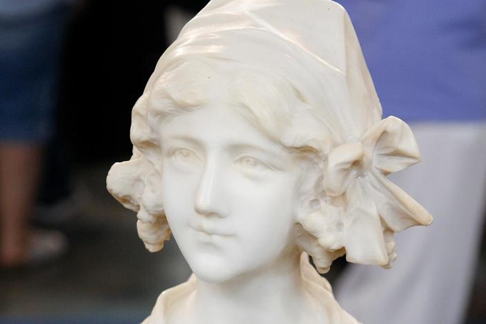 Appraisal: Late 19th-Century Italian Alabaster Bust
