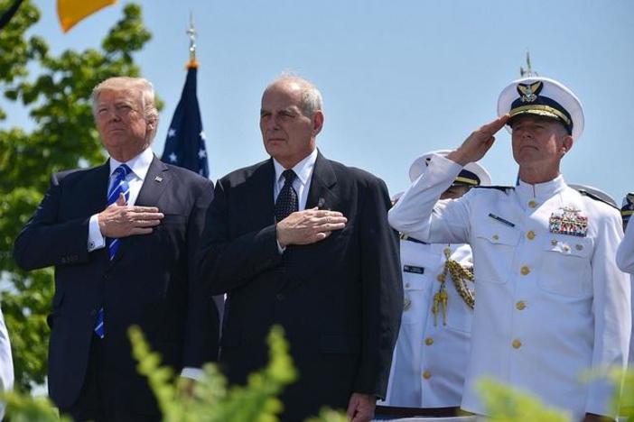 The panelists discuss the relationship between President Trump and Gen. John Kelly.