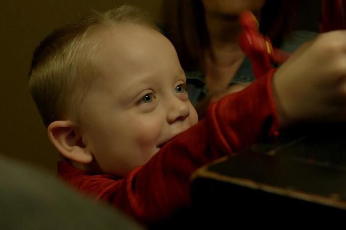 A therapy program enables children born with neonatal abstinence syndrome to build skills.