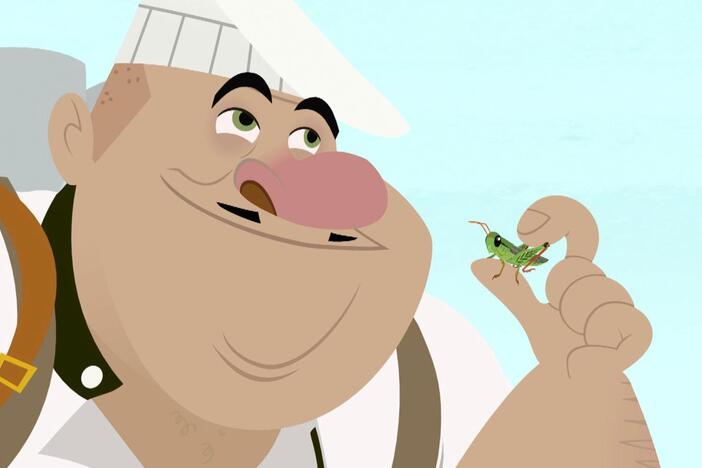 Gourmand is in search of some tasty Grasshoppers.