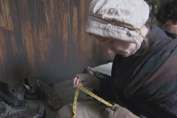 Tailor Russell puts his children to work and Andy realize just how tough life was.