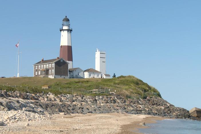 A unique method to fight erosion saved the Montauk Point Lighthouse from disaster.