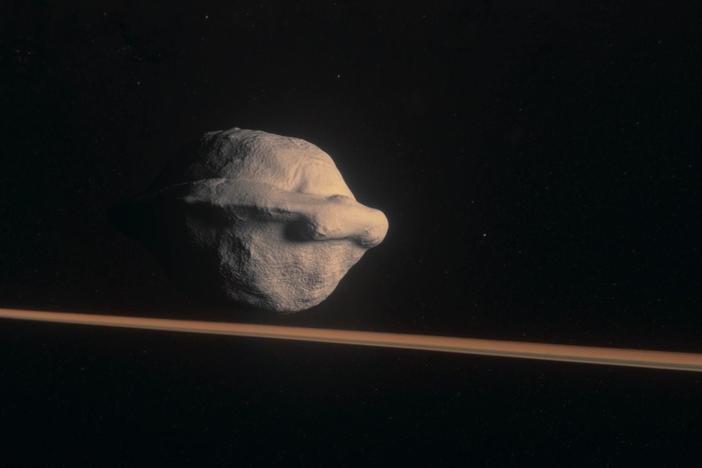 For millions of years, a tiny moon has made a significant impact on the structure of Saturn’s rings.