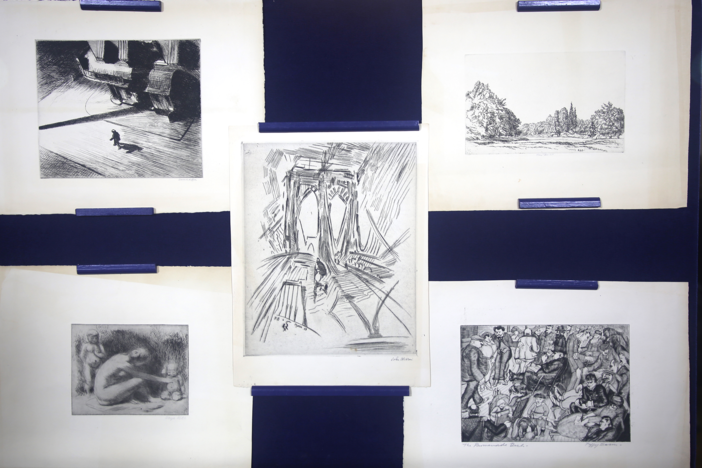 Appraisal: "New Republic Portfolio" Prints, ca. 1924, from Newport, Part 1.