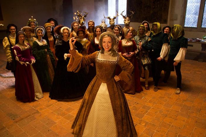 We join Lucy Worsley as she meets the “Lord of Misrule.”