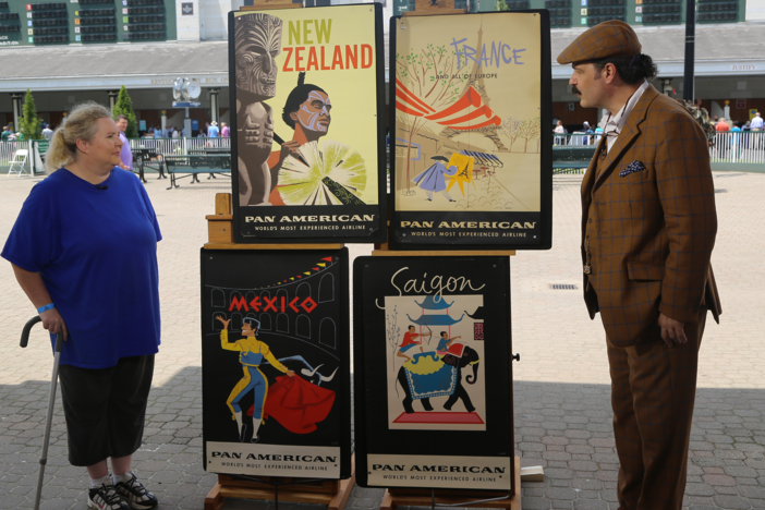 Appraisal: A. Amspoker Pan Am Posters, ca. 1955