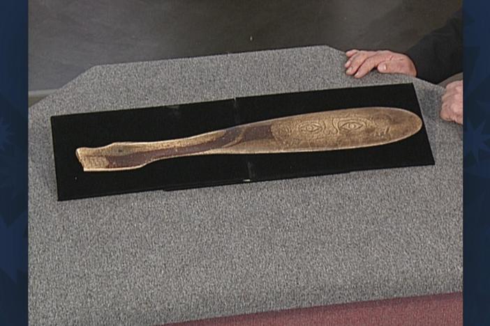 Appraisal: Nuuchahnulth Whale Bone Club, from Vintage Sacramento.