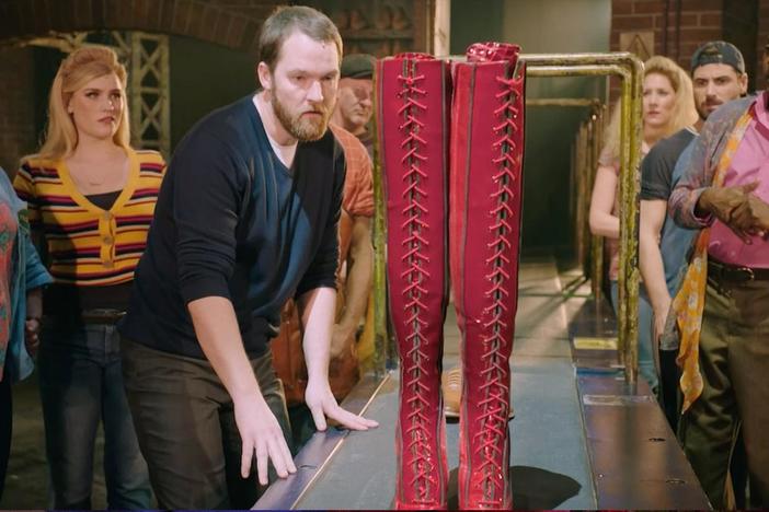 Broadway dancer-turned-shoe designer Phil LaDuca on creating the Kinky Boot.