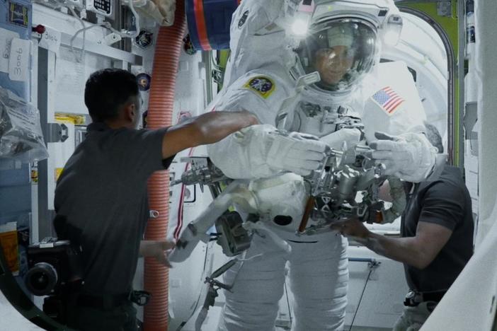 The grueling journey to Mars.