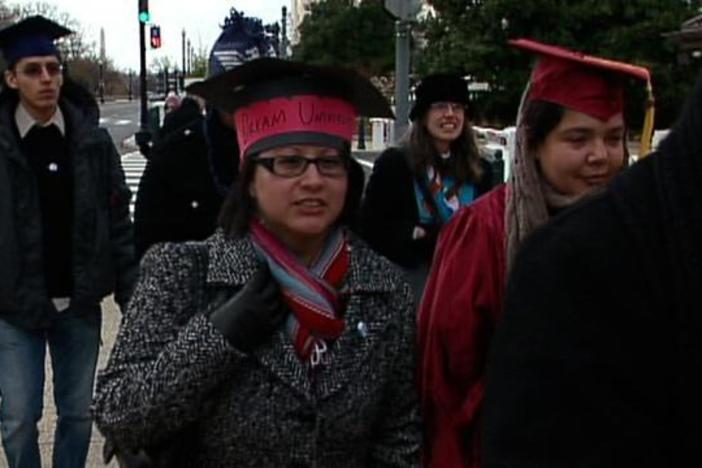 Religious leaders led a march in support of a pathway to citizenship for immigrants.